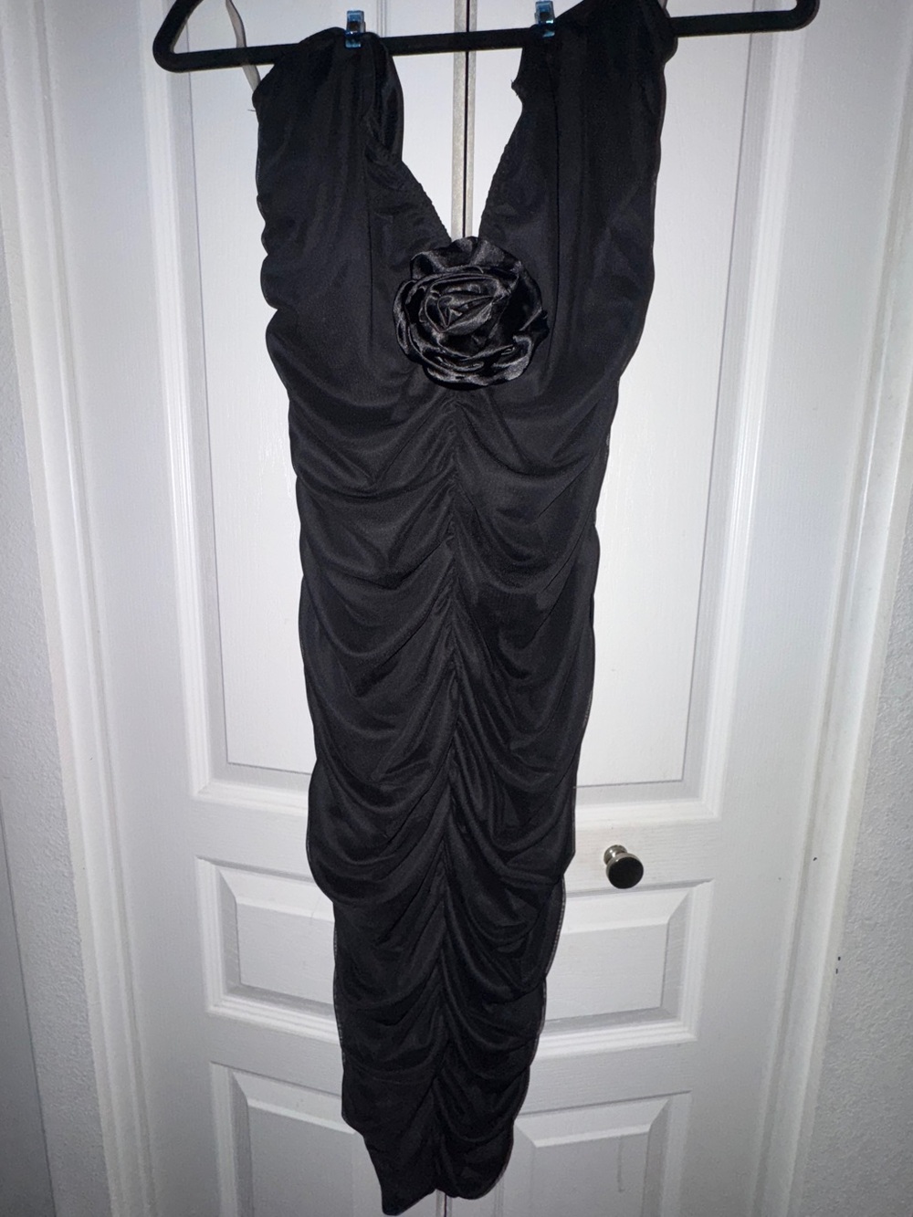 NWOT Curvy Sense Sz 1X Black Ruched Strapless Cocktail Dress